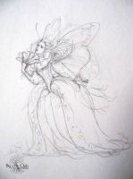 Fairy Lady with Fan